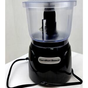 Hamilton Beach 3 Cup Stack And Press Food Chopper For Chopping Mincing Pureeing